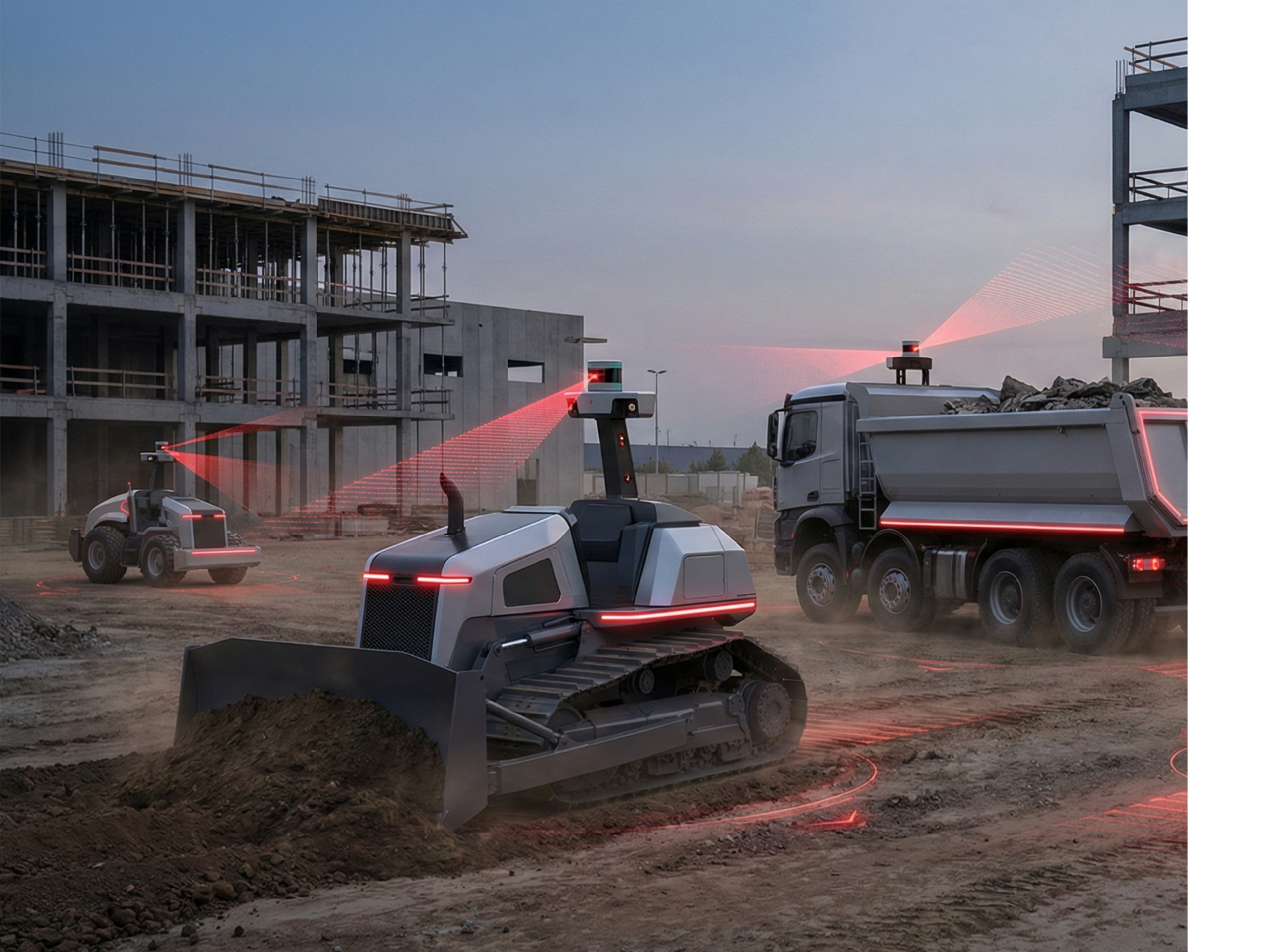 Sektor budowlany — autonomizacja maszyn RapidBase