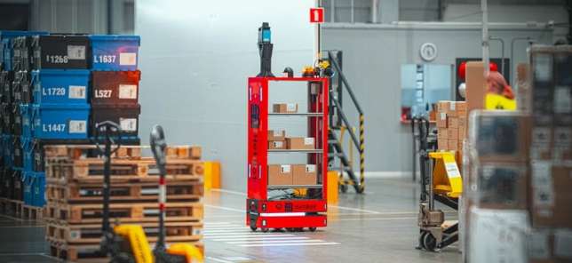 Modułowy robot transportowy